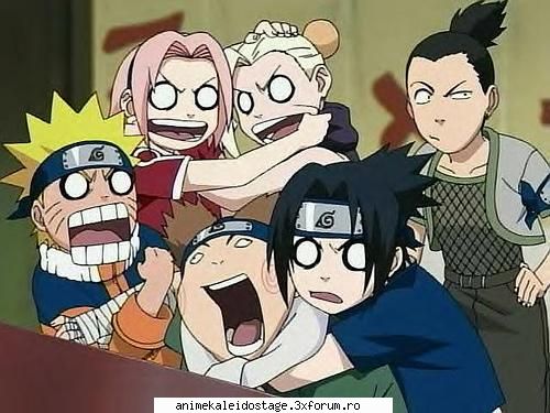 dintra baieti imi place sasuke
 
sintra fete sakura
 
si este putin dragut si shikamaru
  personaj